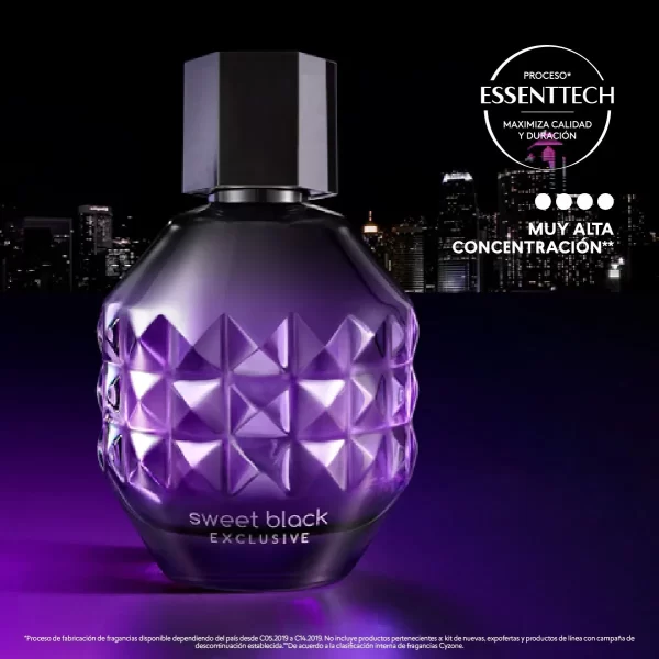 Perfume de mujer Sweet Black Exclusive, 50 ml - Imagen 4