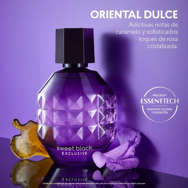 Perfume de mujer Sweet Black Exclusive, 50 ml - Imagen 5